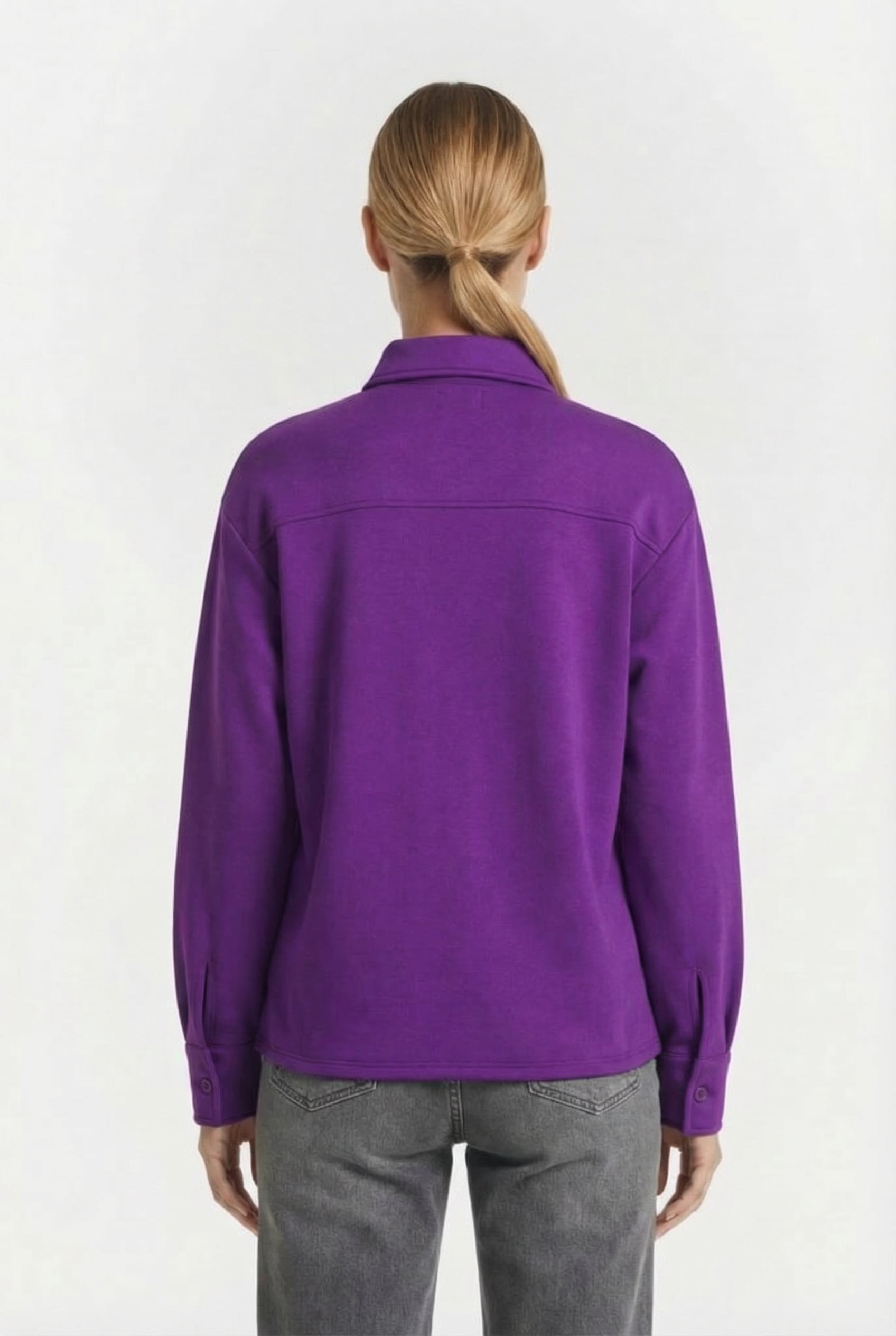 DEMI BLOUSE BRIGHT PURPLE 2