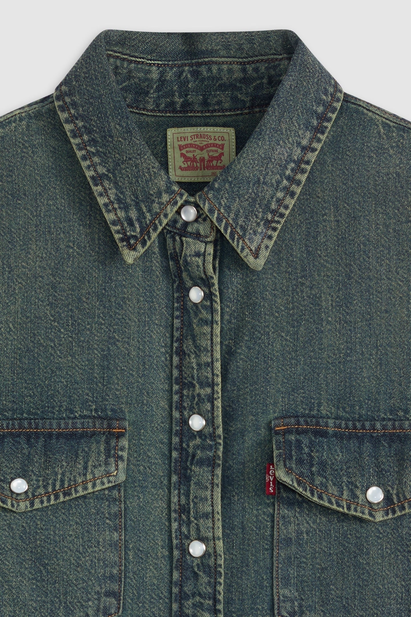 ESSENTIAL WESTERN SHIRT BLUE 5