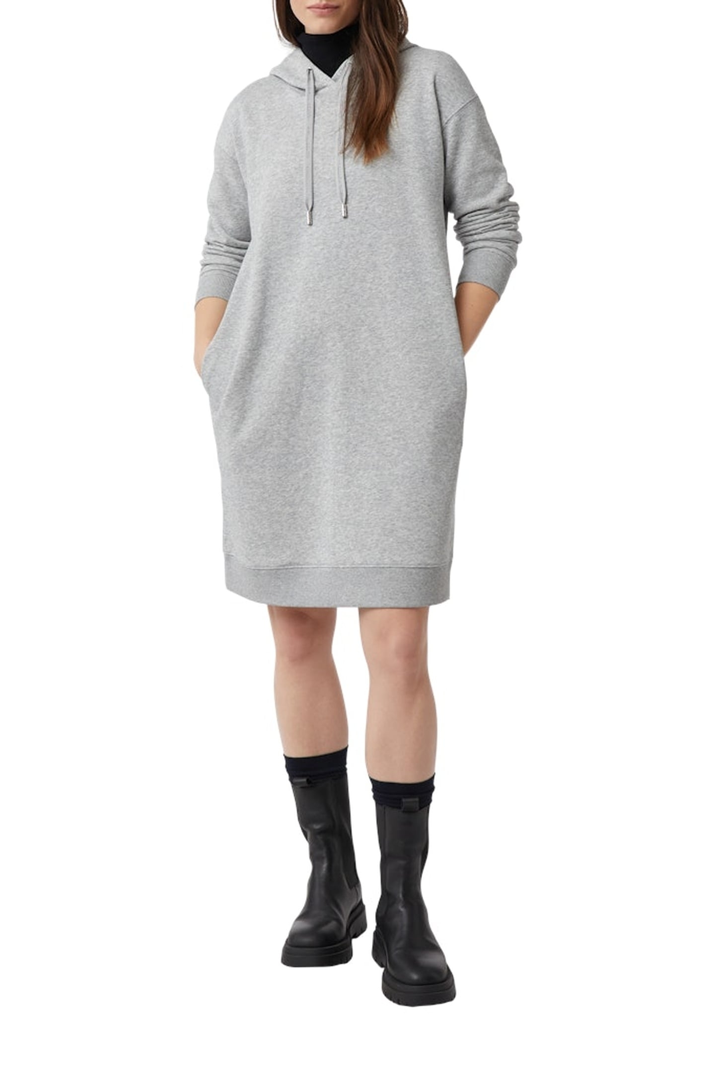 COMMA DRESSES LIGHT GREY 2