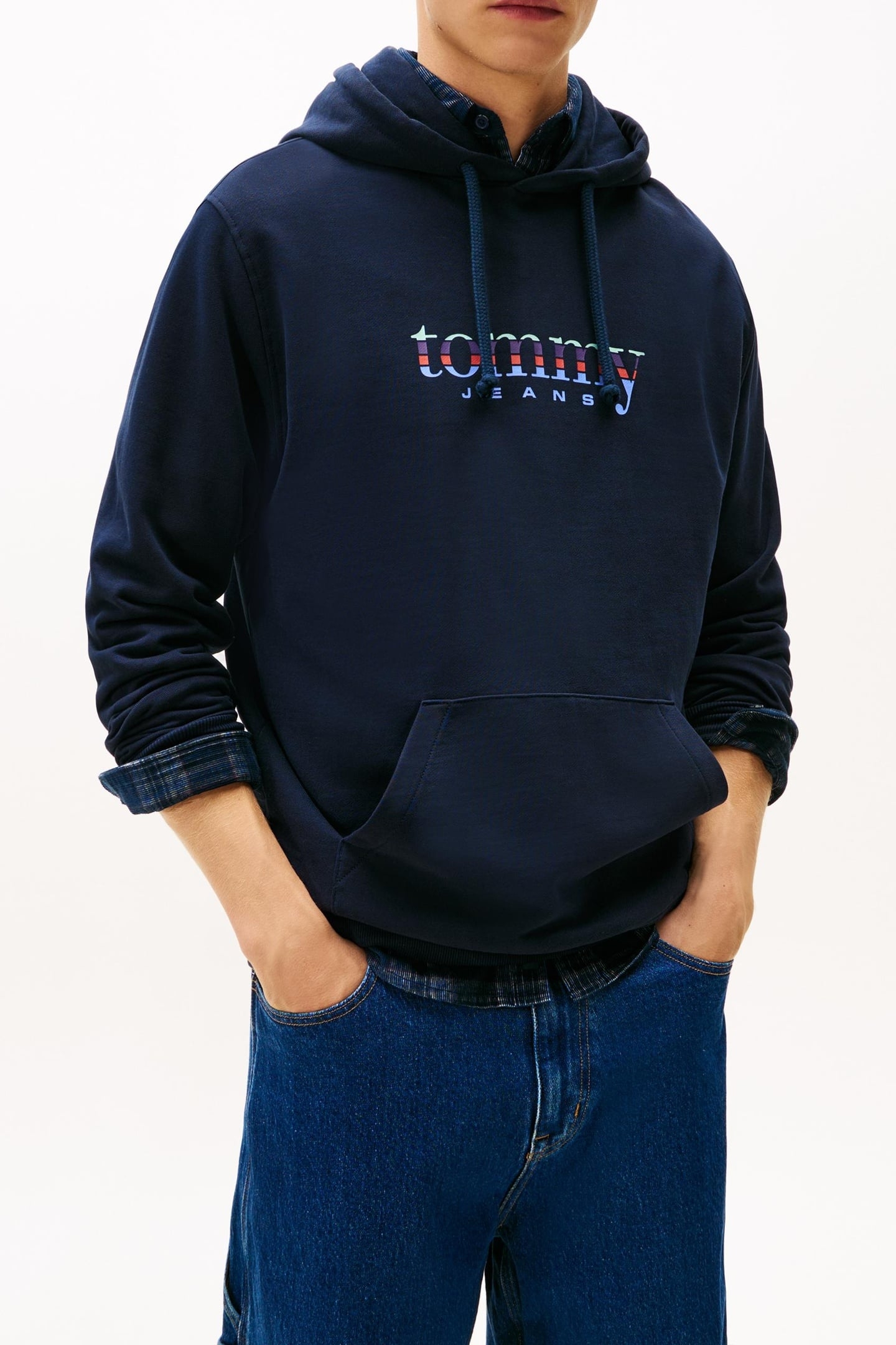 REGULAR ENTRY DNA PULLOVER HOODIE DARK NIGHT NAVY 5