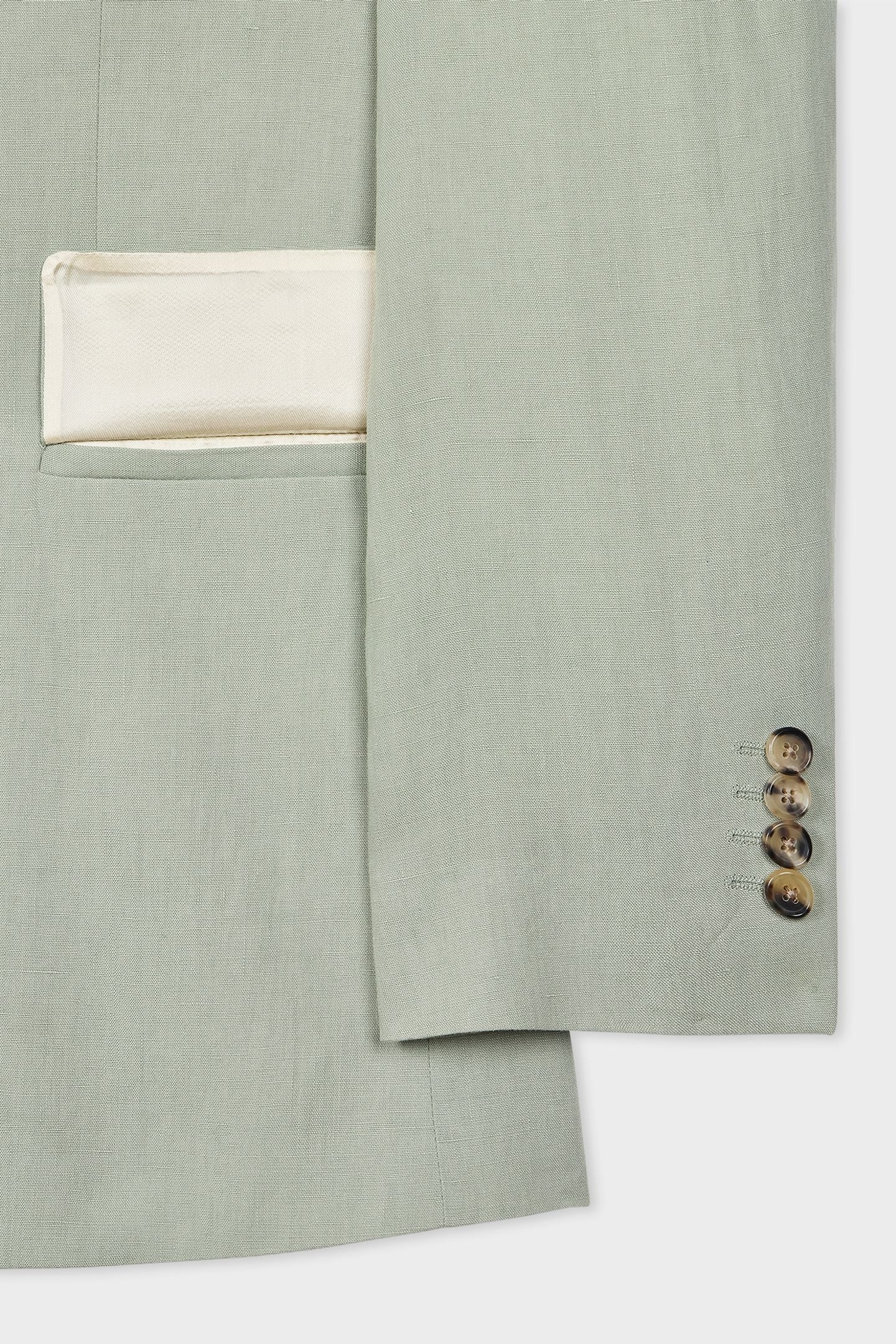 2 BUTTON JACKET LT GREYISH GREEN 6