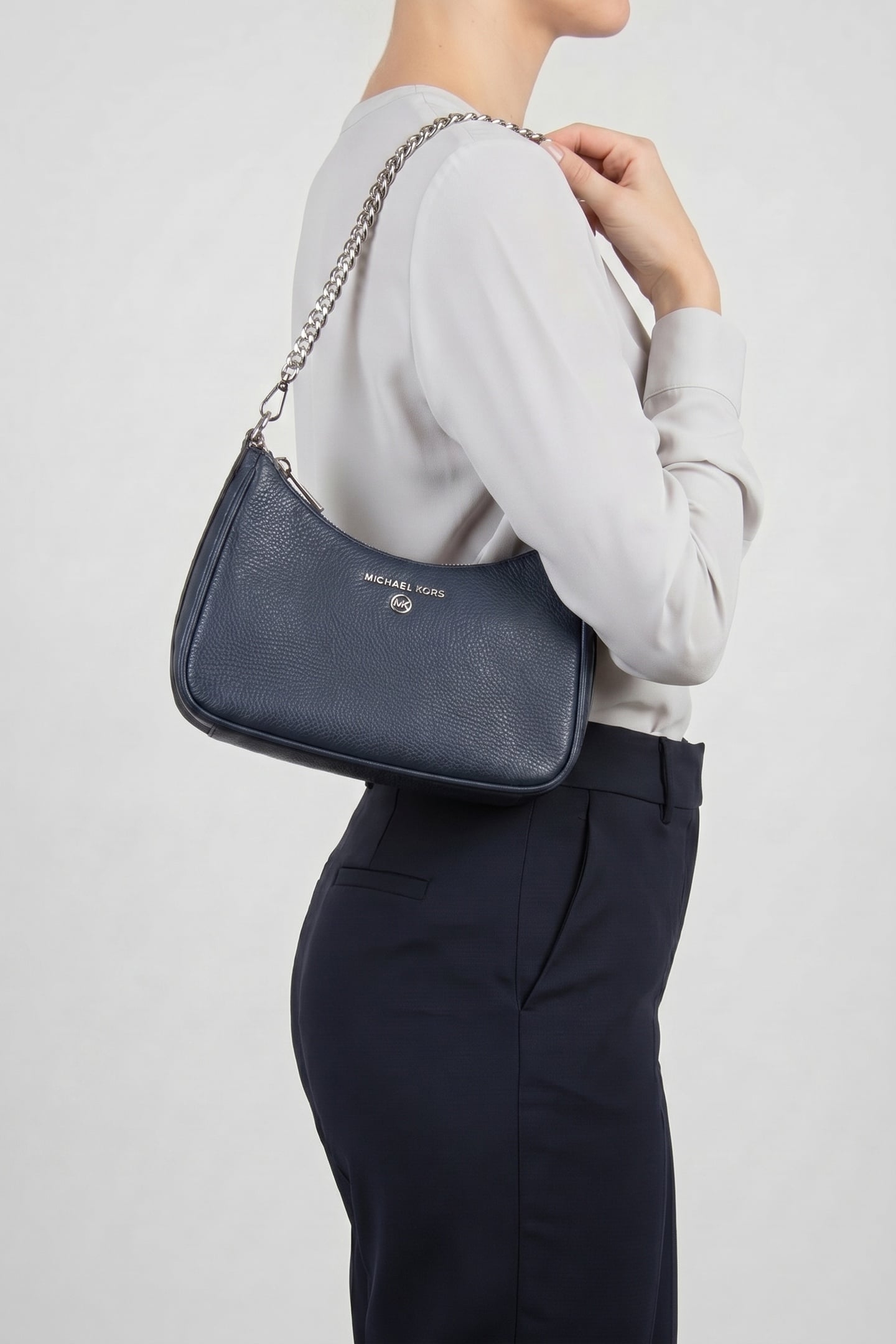 SMALL CHAIN POUCHETTE NAVY 1