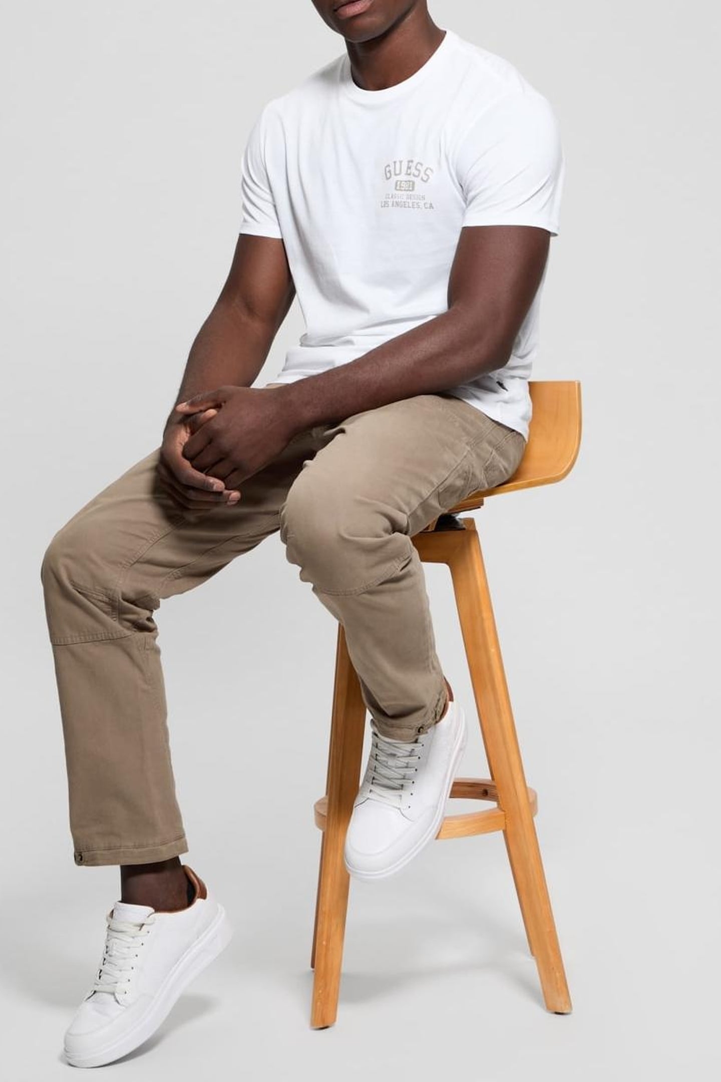 GUESS ECO BSC CLASSIC COLLEGIA PURE WHITE 8