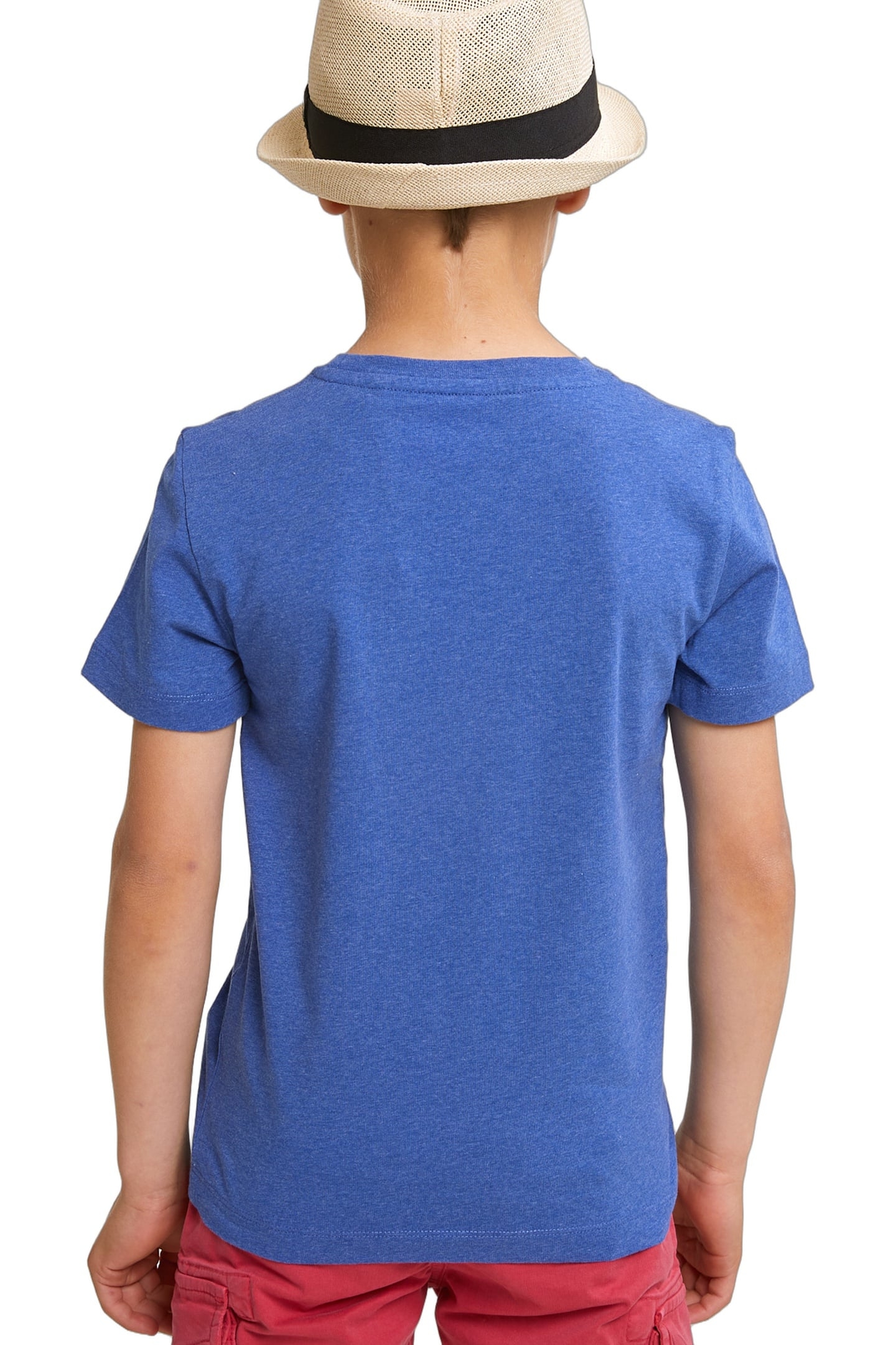 NORMAL FIT BASIC T-SHIRT SHORT SLEEVES HAMPTONS BLUE MIX 4