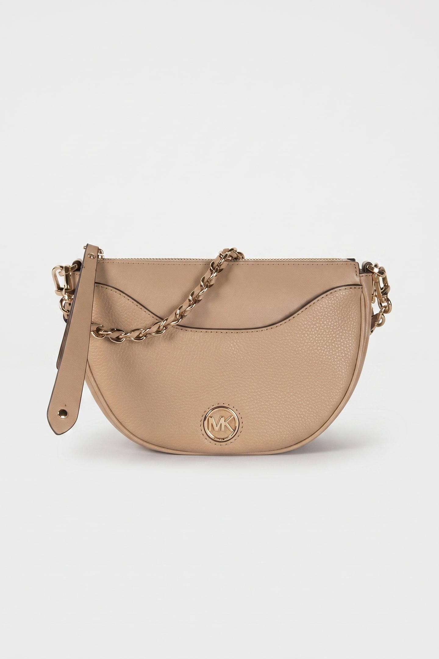 SMALL HALF MOON POUCHETTE CAMEL 2