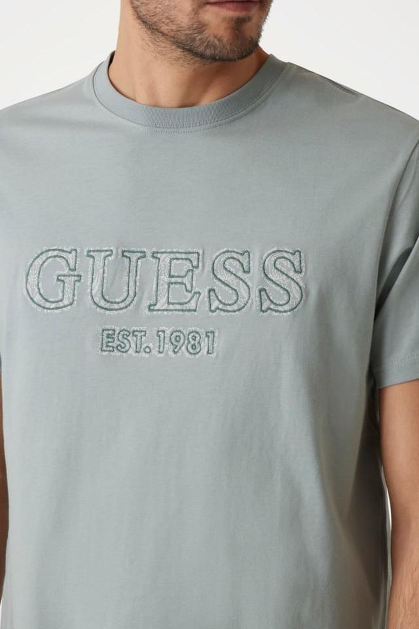 GUESS ECO SS CN GUESS EMBRO TE FULL GREY 4