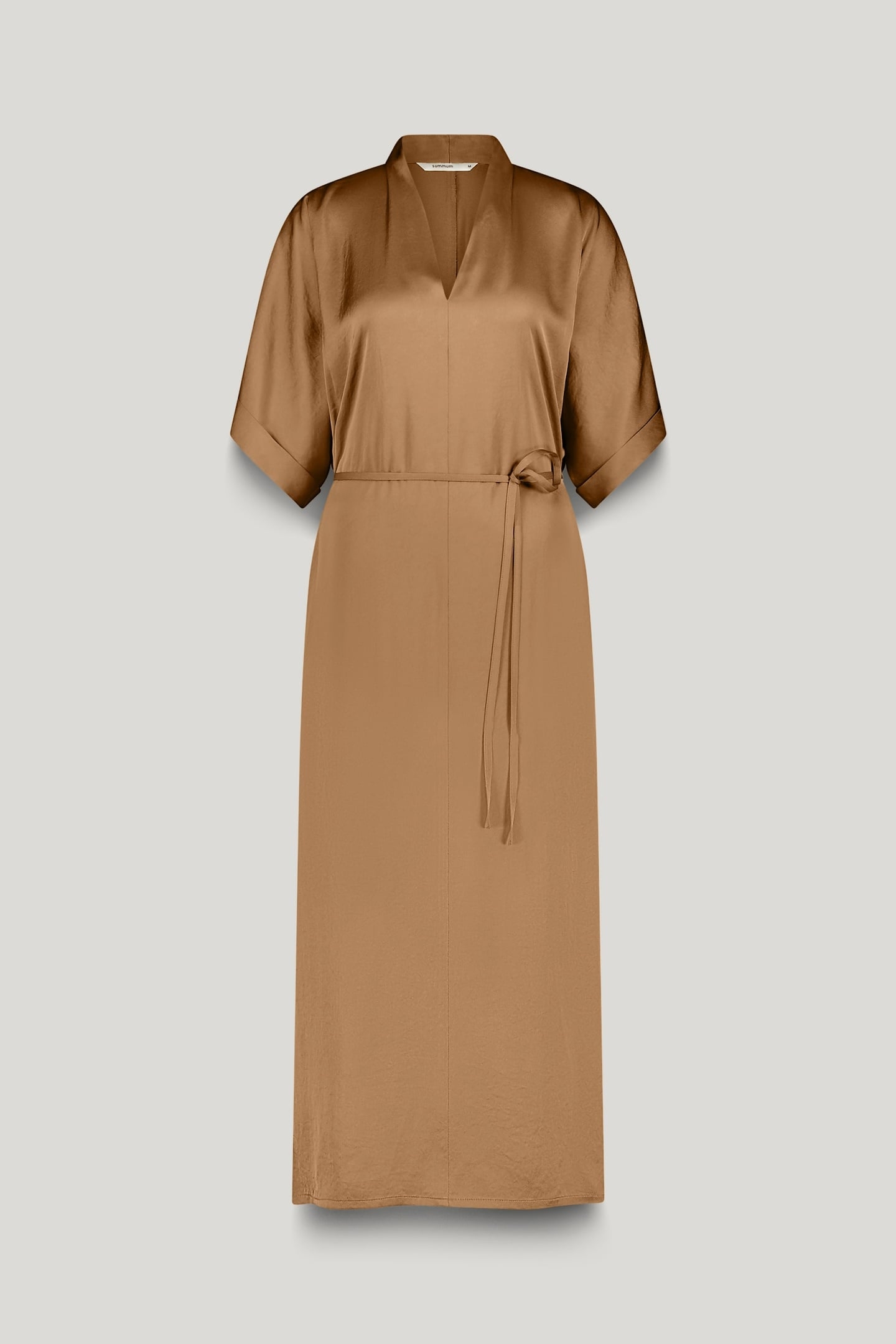 DRESS V NECK SILKY TOUCH PEANUT 3