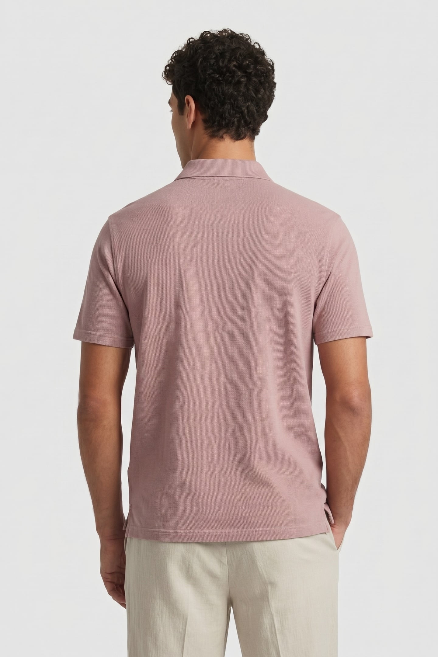 THEOALF POLO LIGHT MAUVE 2