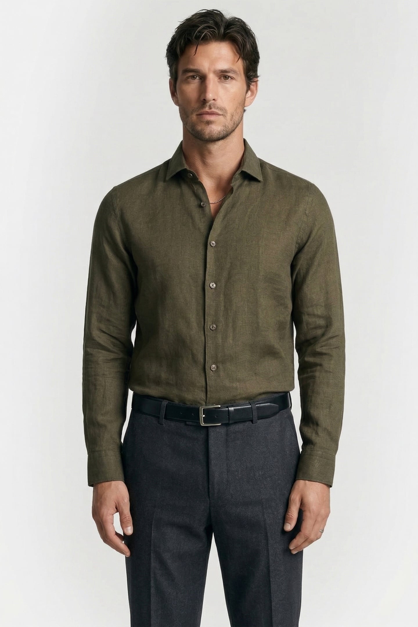 DS_JAGGER SHIRT ARMY GREEN 1