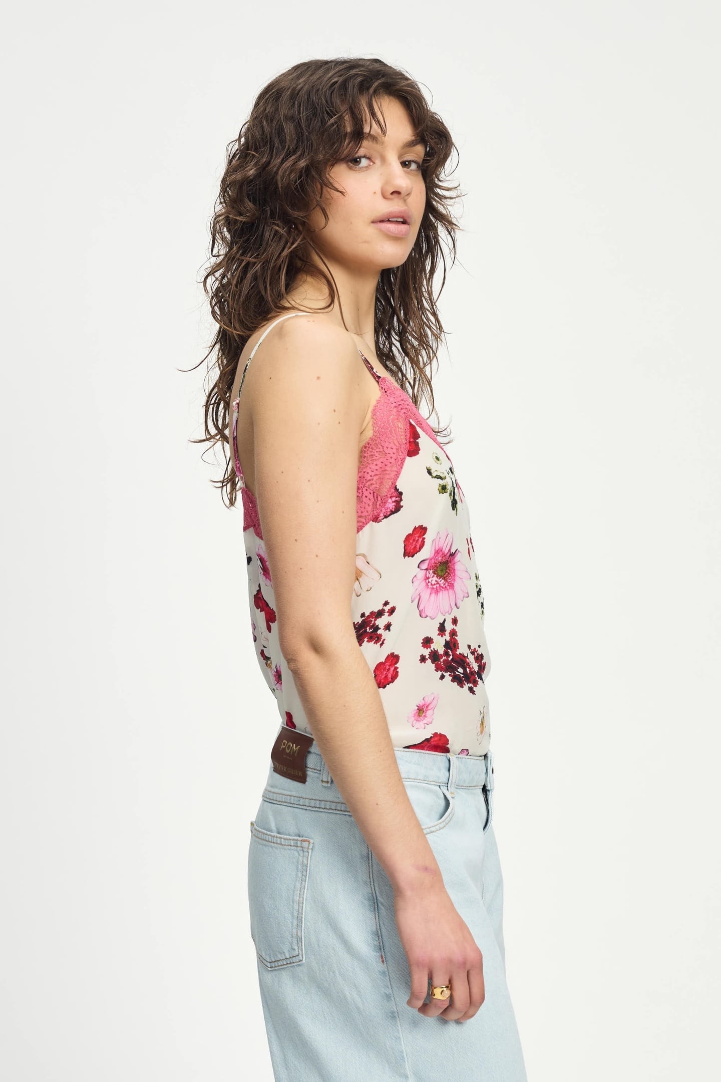 TOP - CAMI BOUQUET CREAM 4