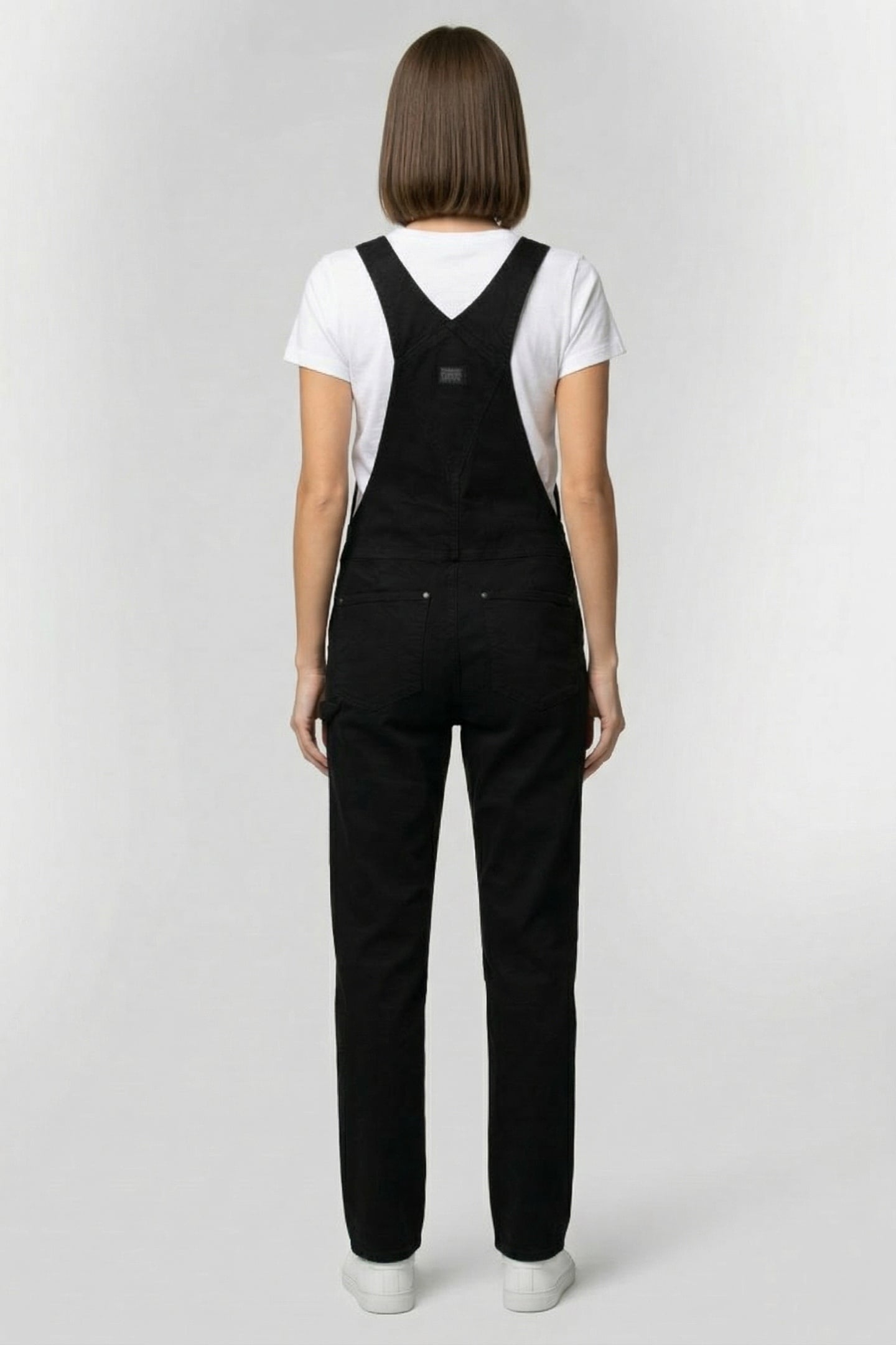 SLIM DUNGAREE S\LESS DK BLACK 4