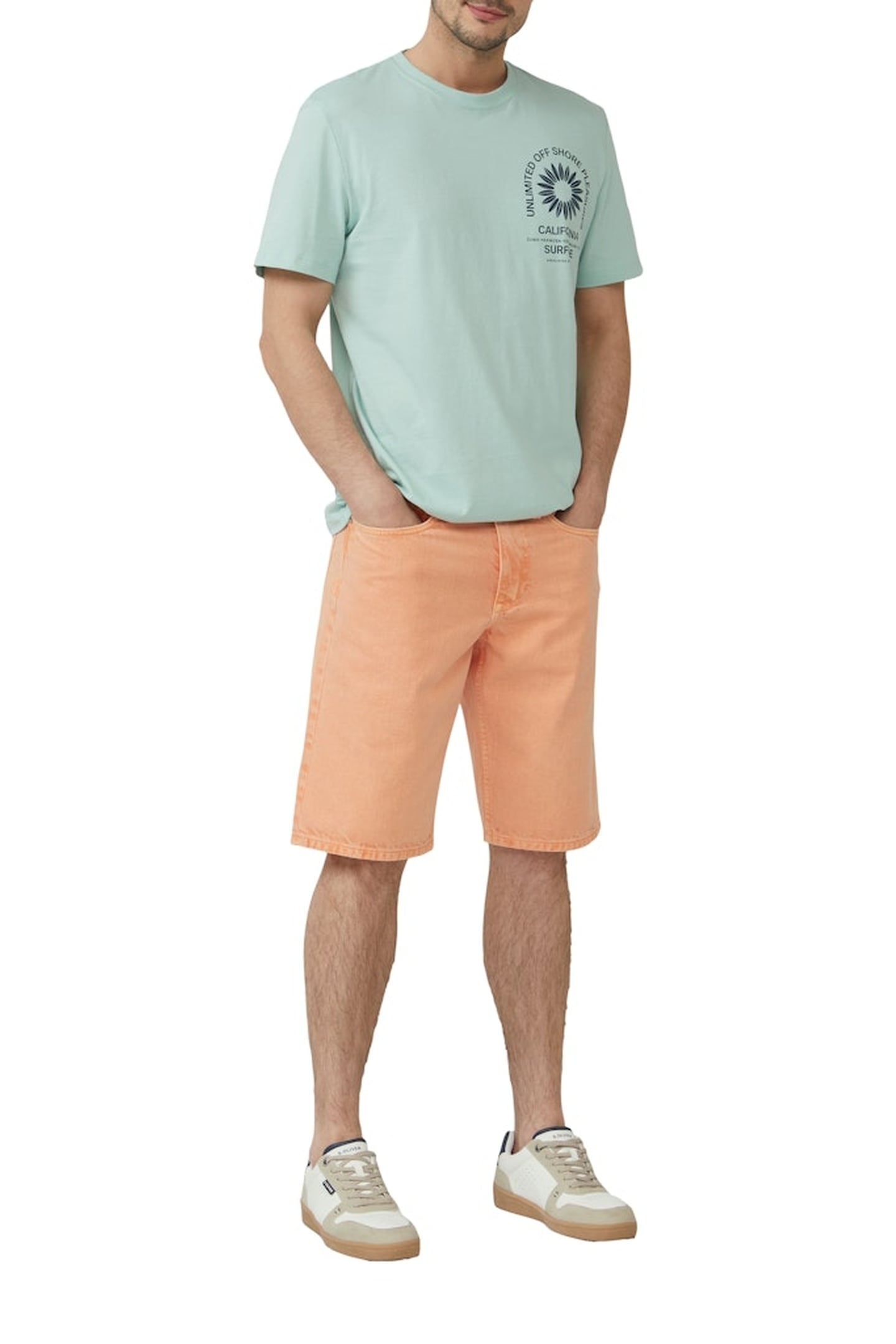 JEANS SHORTS RED ROSE 4