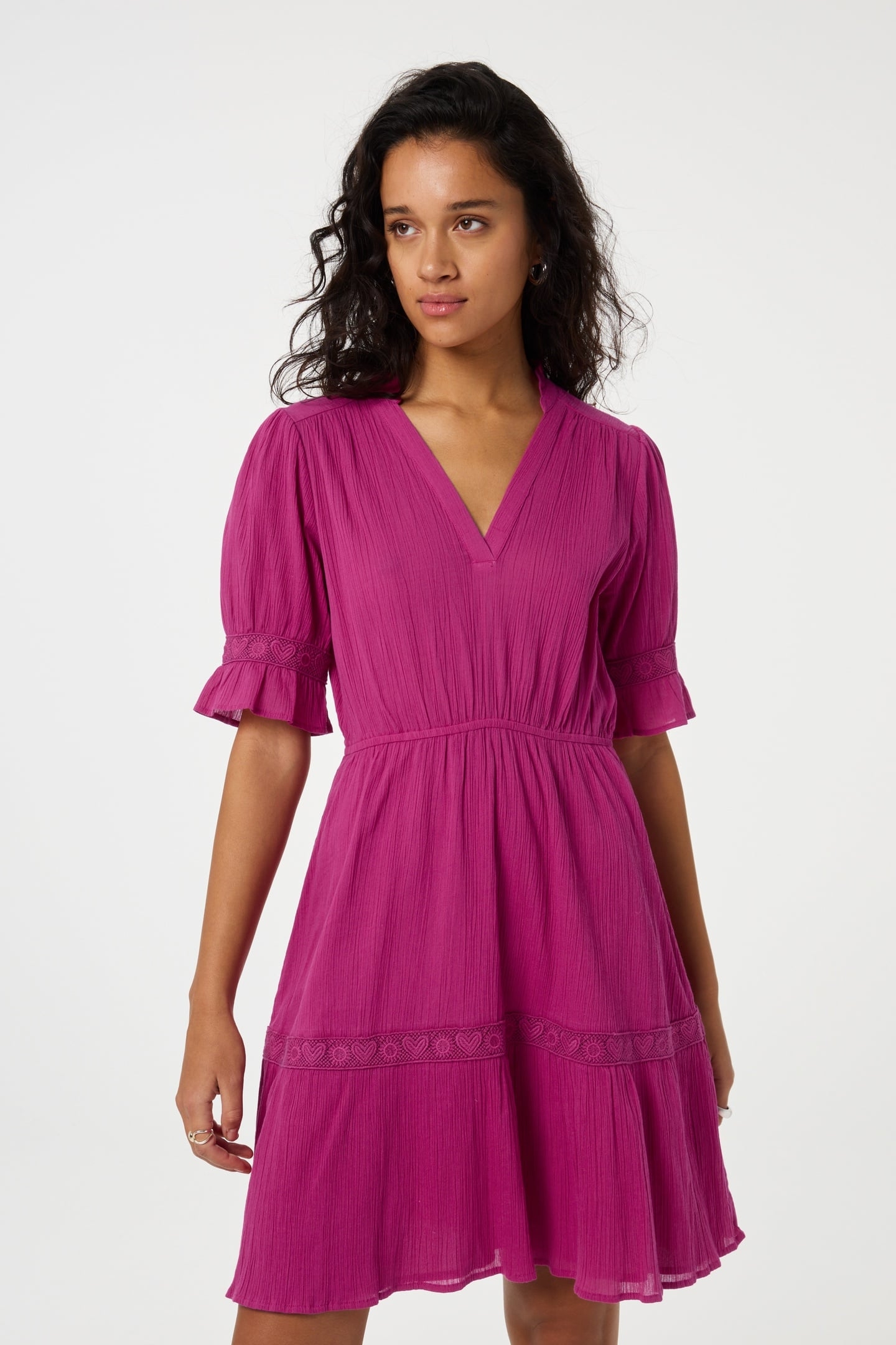 ARUNA DRESS PINK CRAZE 2