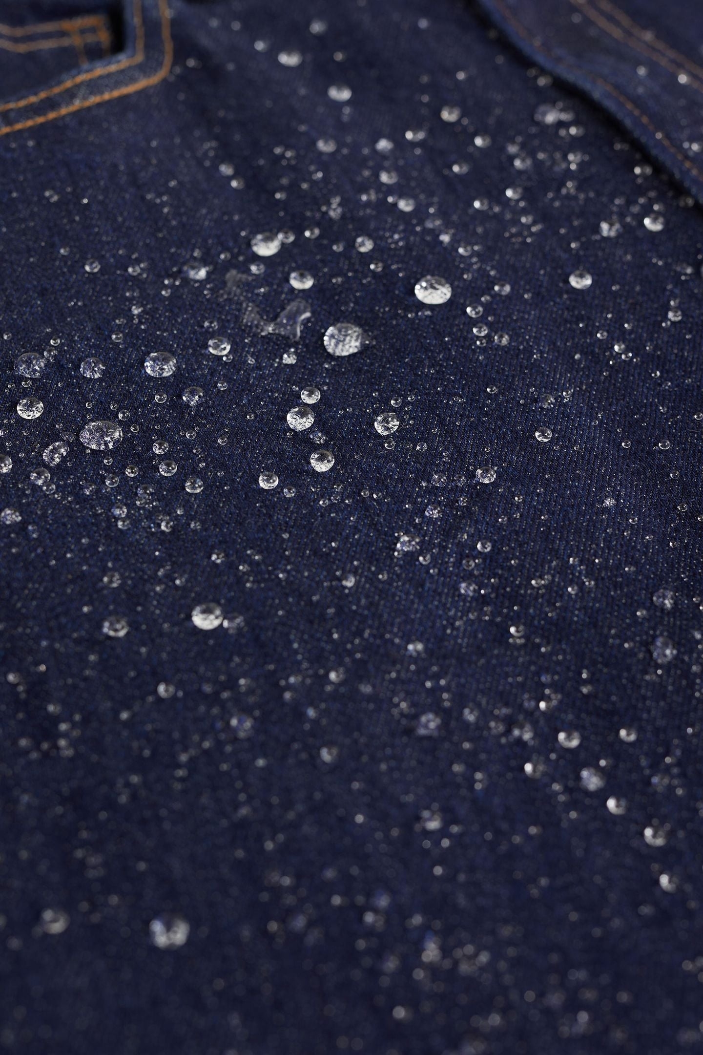 5-POCKET MID WAIST DARK BLUE 5