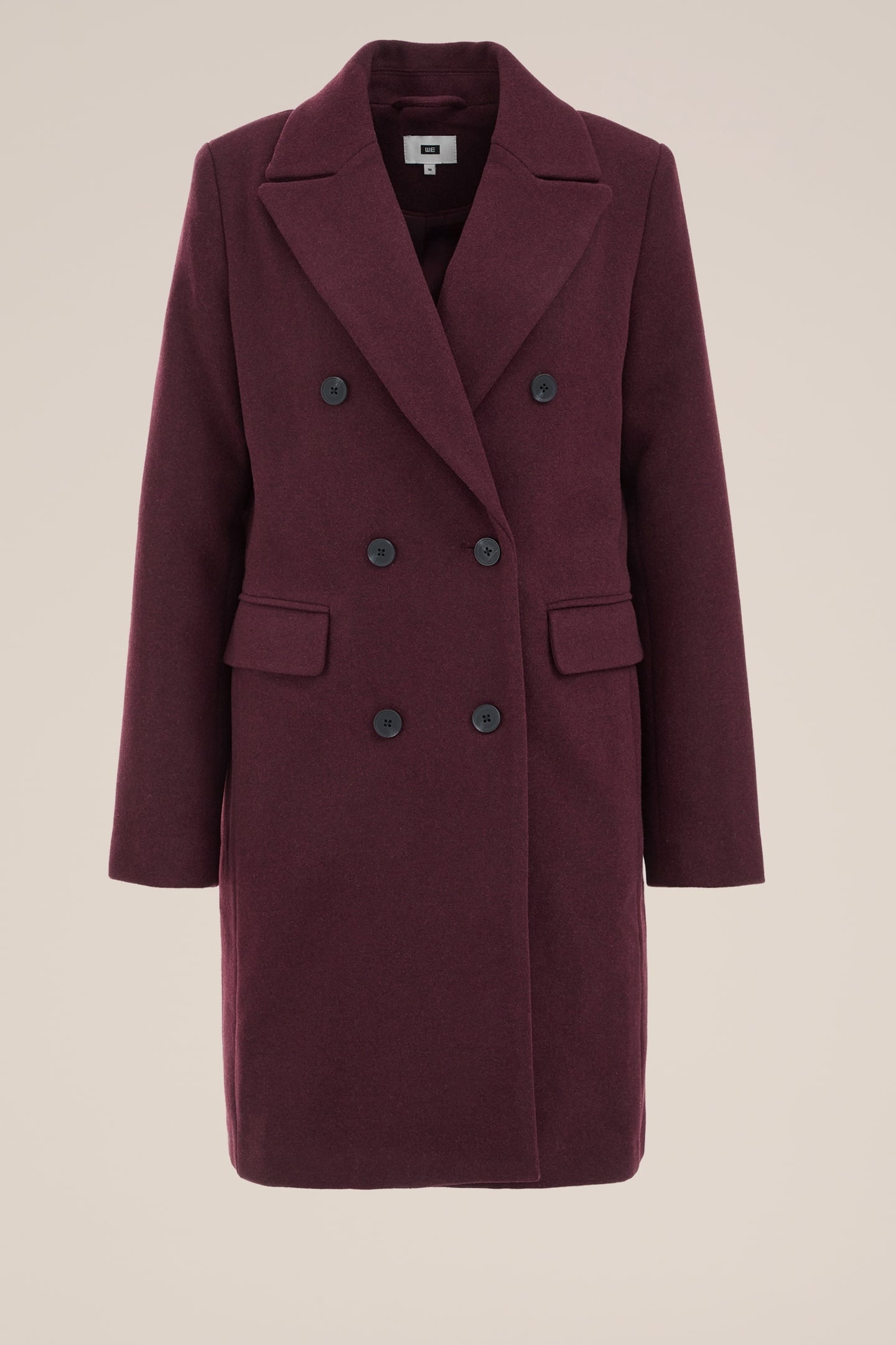 COAT BURGUNDY RED 4