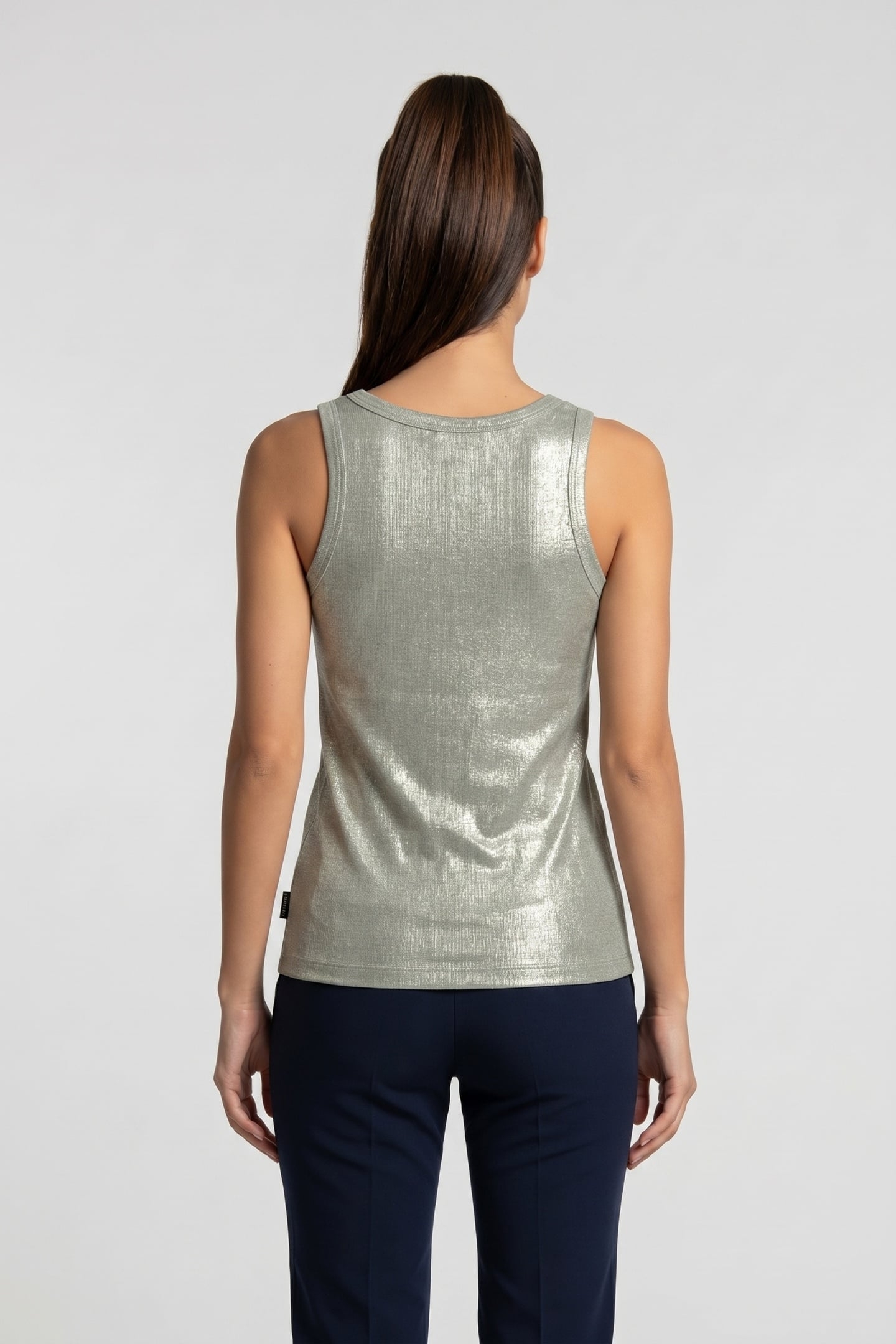 RIB TANKTOP COTTON RIB MINT BREEZE 2