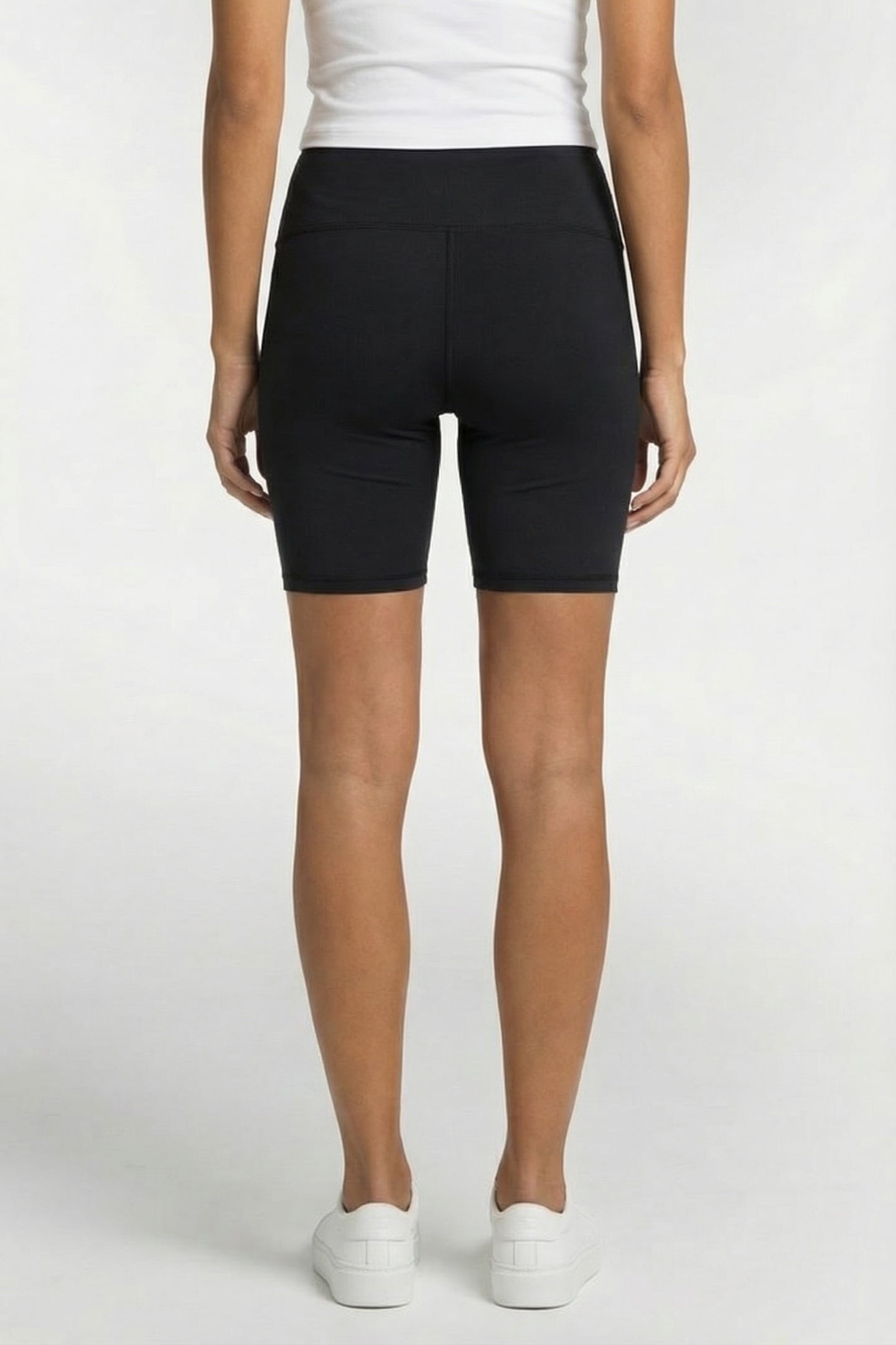 NB HARMONY HIGH RISE SHORT 6" BLACK 2