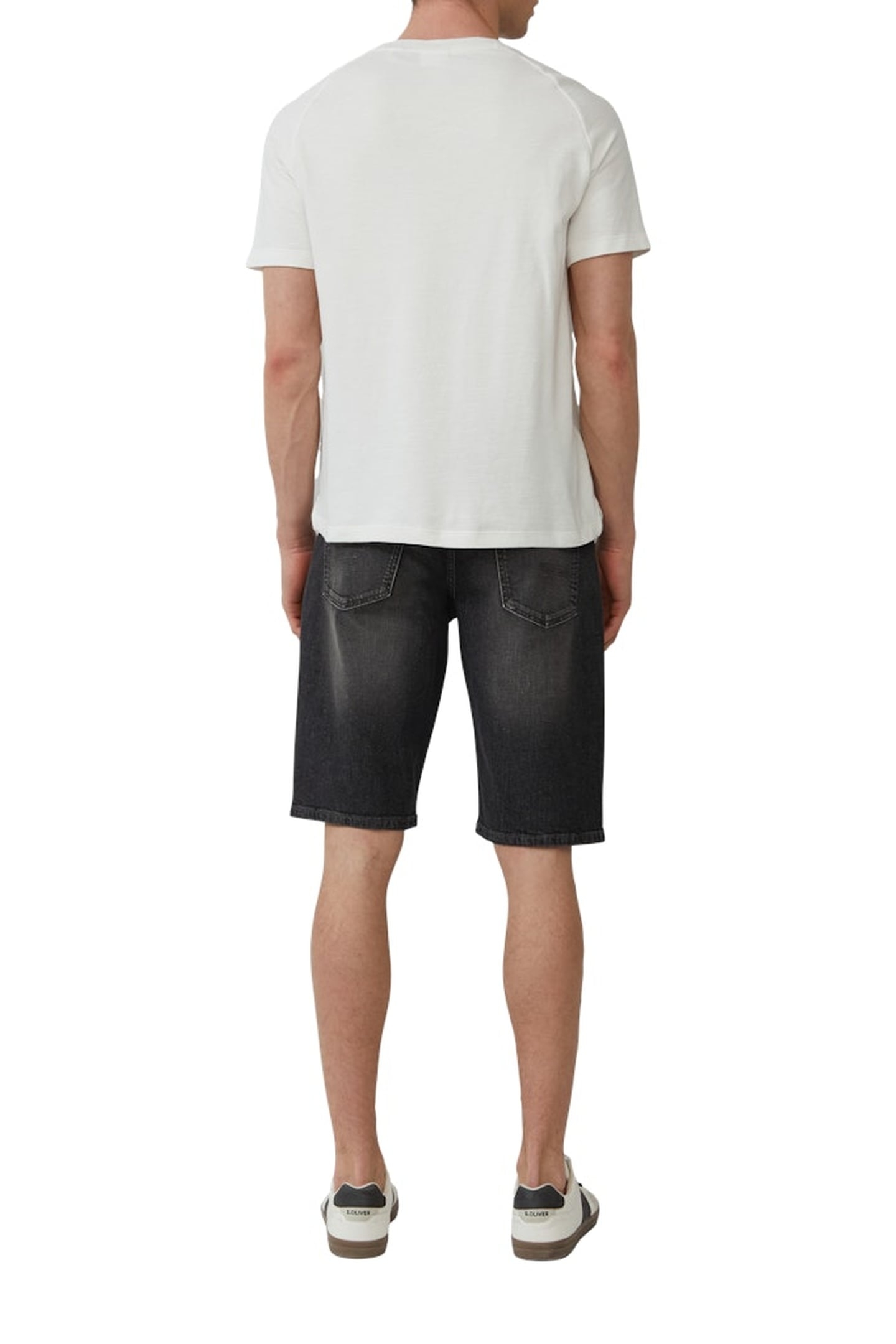 JEANS SHORTS GREY/BLACK 5