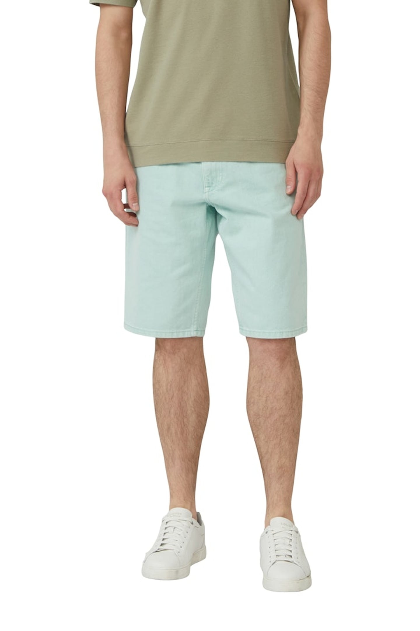 JEANS SHORTS SOFT SAGE 3