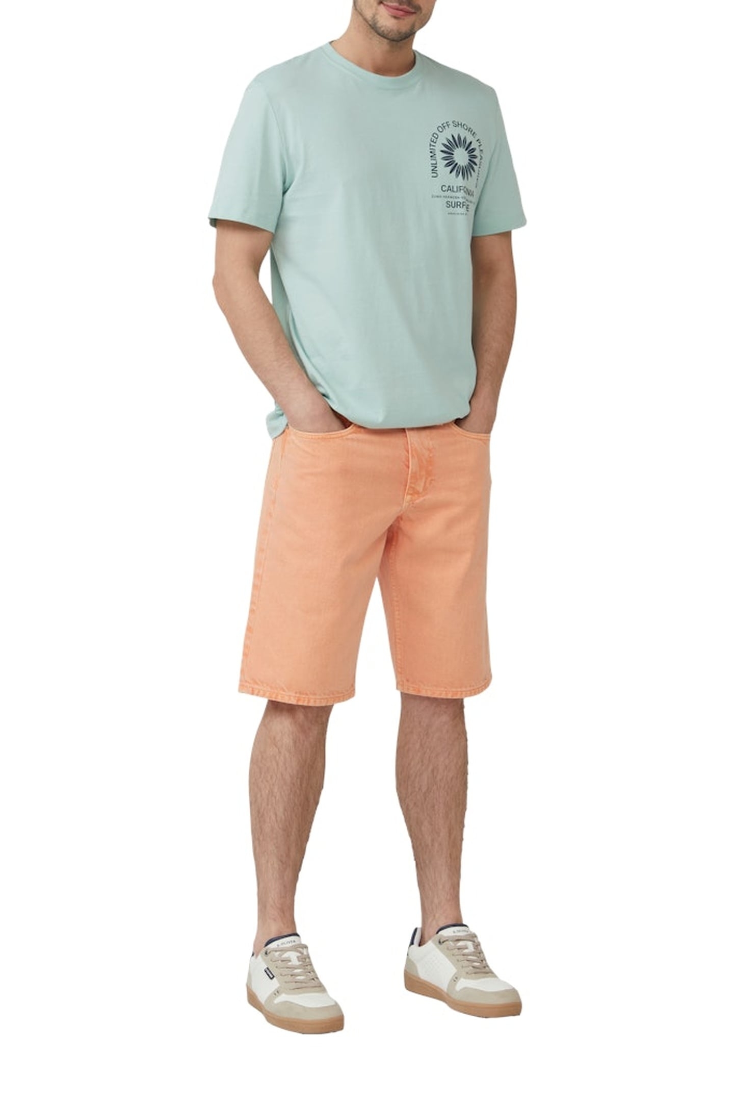 JEANS SHORTS RED ROSE 2