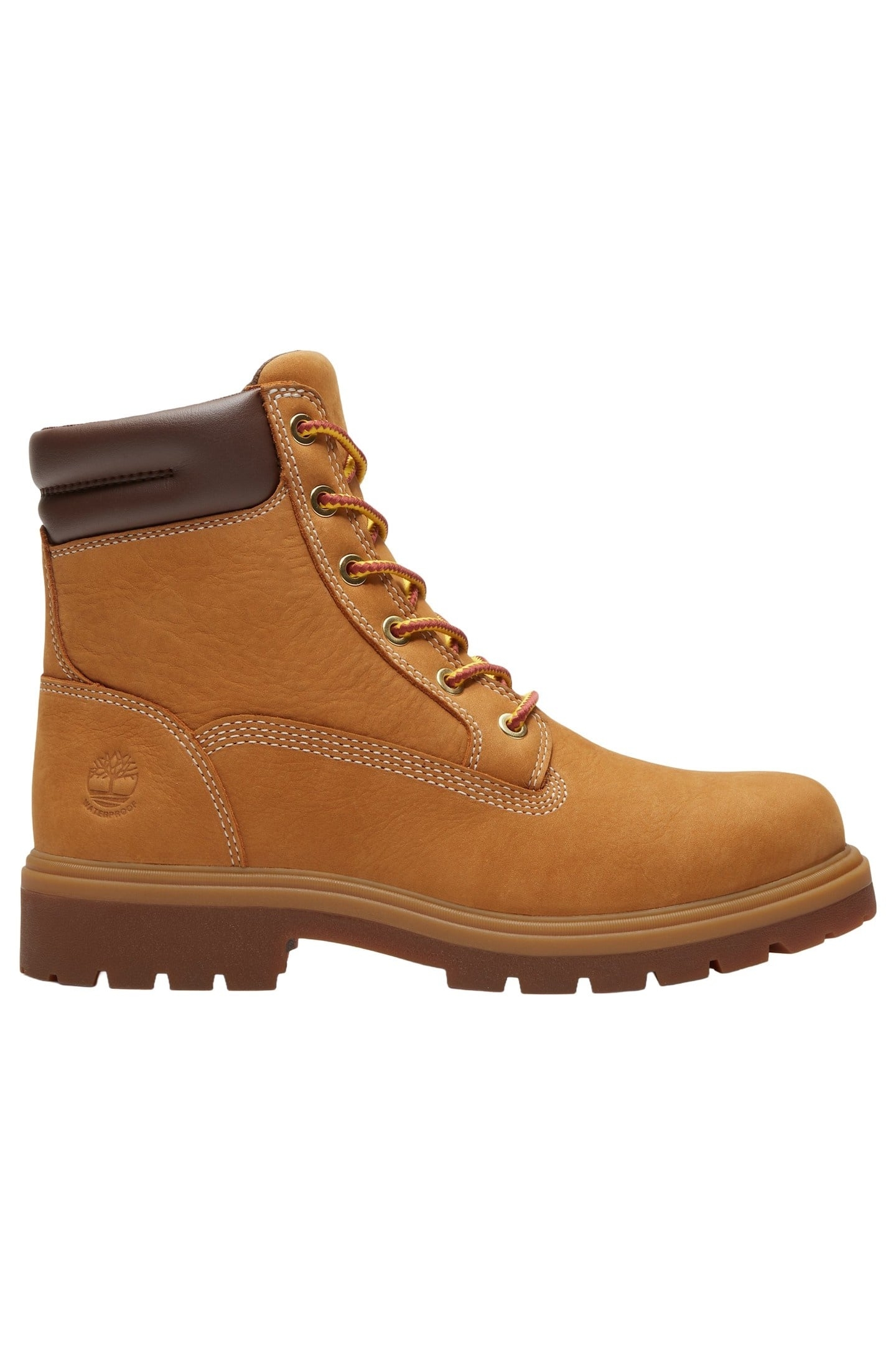 AUBURN FALLS 6 INCH LACE UP WATERPROOF BOOT WHEAT NUBUCK 1