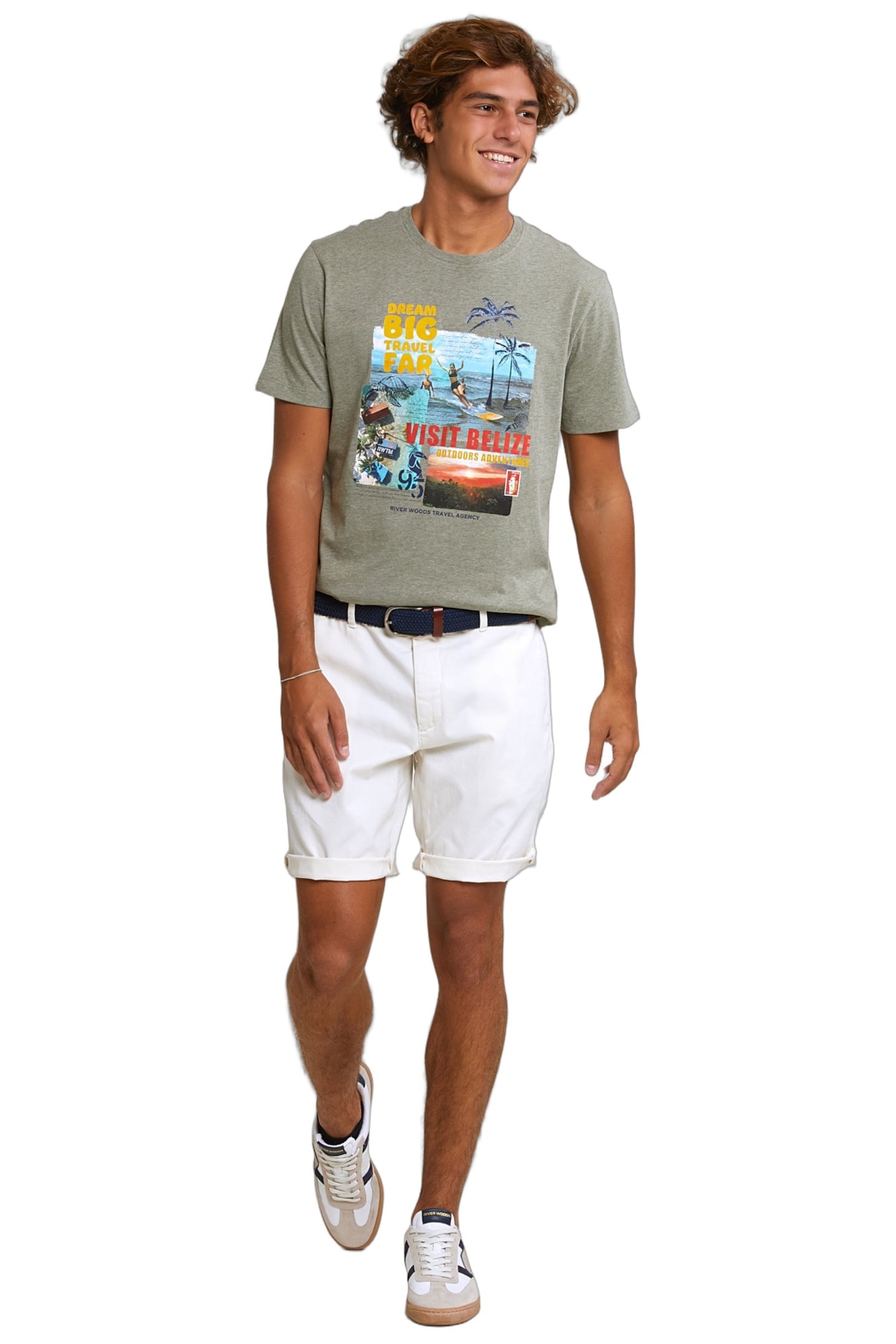 NORMAL FIT BASIC T-SHIRT SHORT SLEEVES SAFARI MIX 2