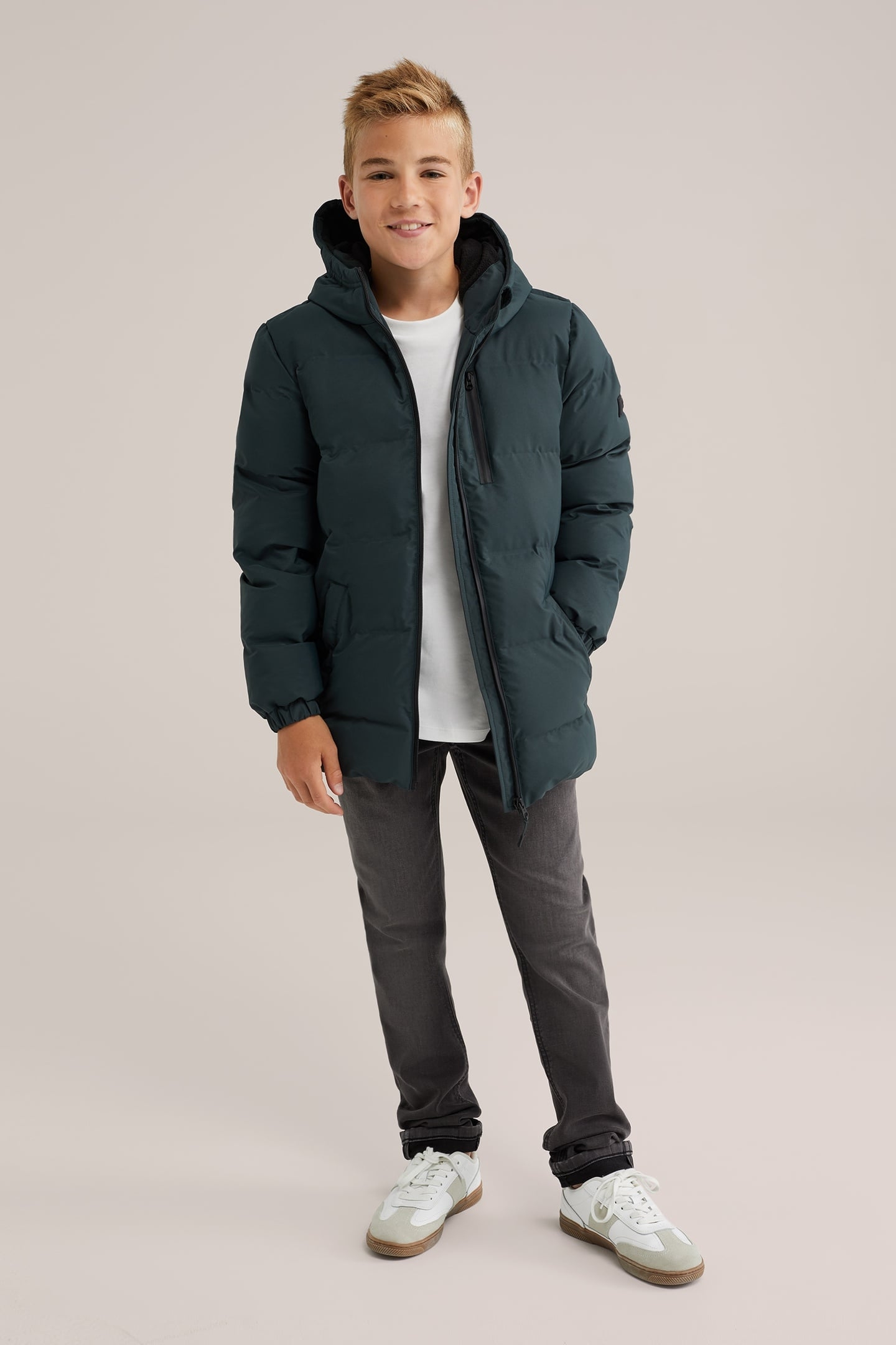 JACKET MIDLONG DARK GREEN 2