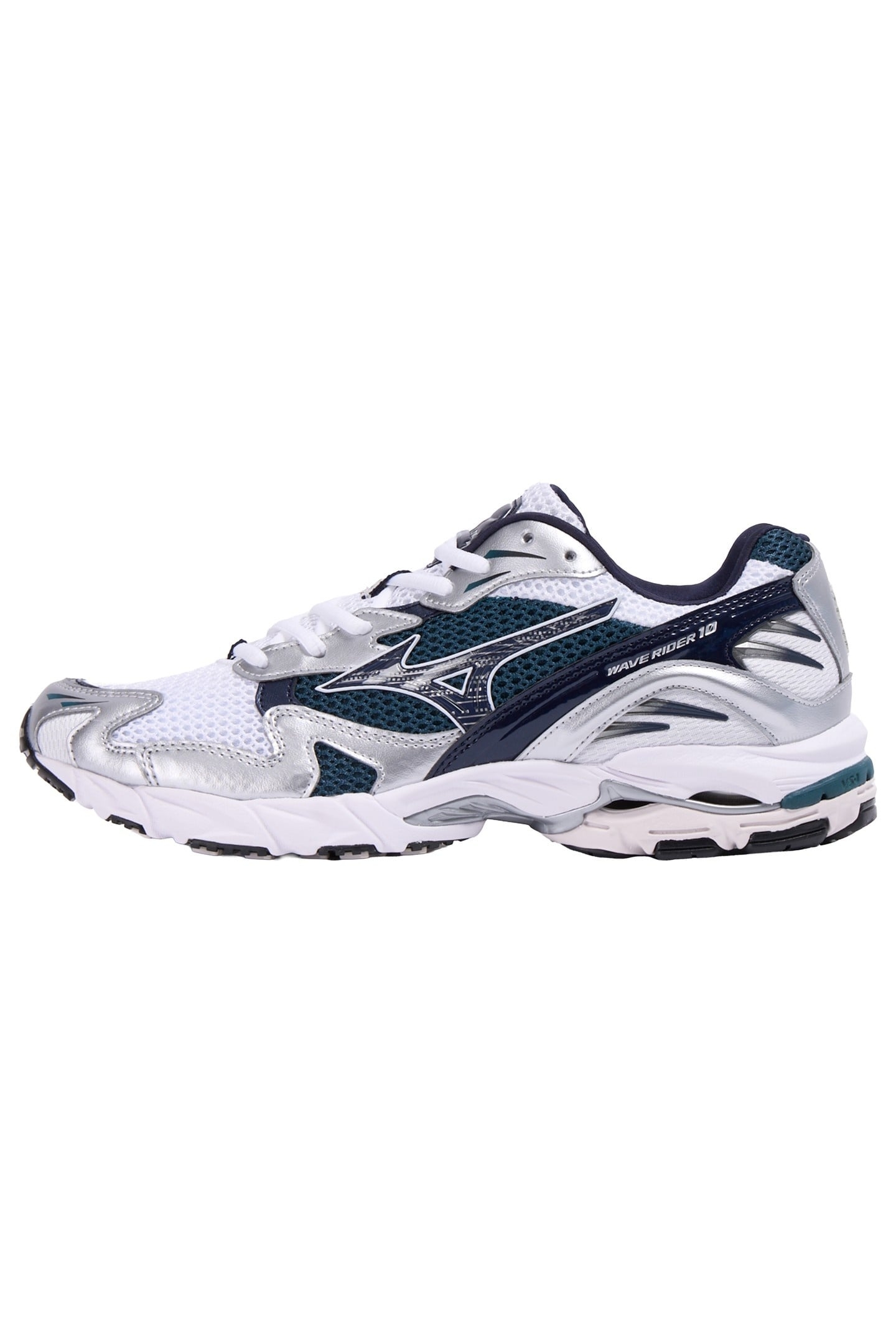 UNISEX S.L.WAVE RIDER 10 WHITE/BARITONEBLUE/DEEPTEAL 4