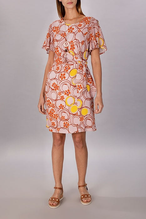 DRESS WITH KNOT ON THE SIDE MULTI 5