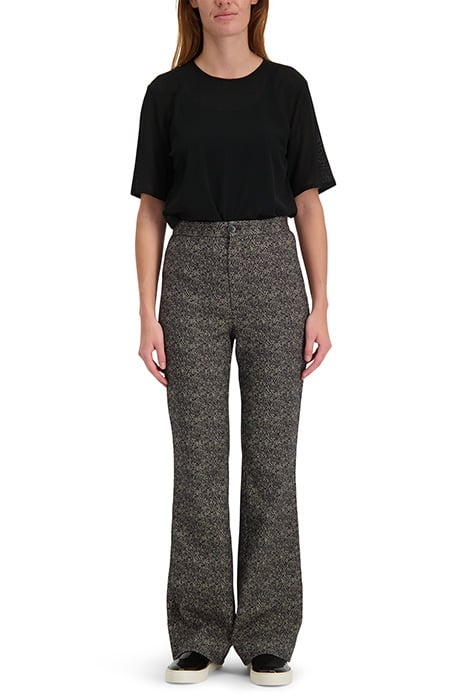 NYX MELANGE TROUSER BLACK MEL. 3