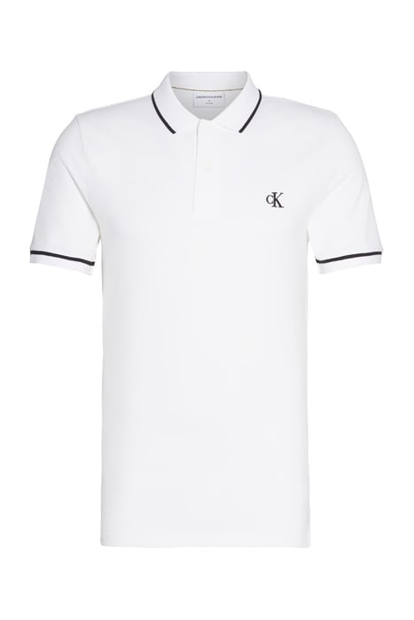 TIPPING SLIM POLO BRIGHT WHITE 1