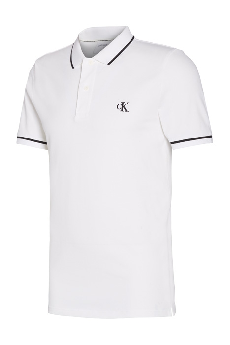 TIPPING SLIM POLO BRIGHT WHITE 5