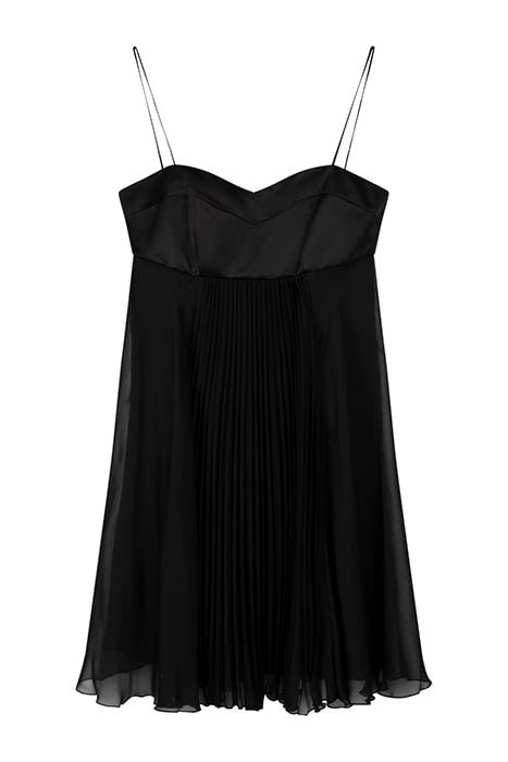 BIANCANEVE 1 ABITO CHIFFON BLACK 7