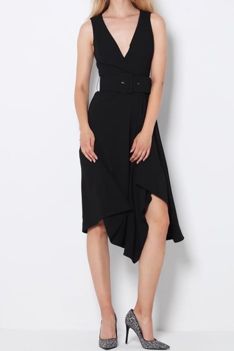 MARCIANO BY GUESS ATIGAH DRESS JET BLACK A996 4