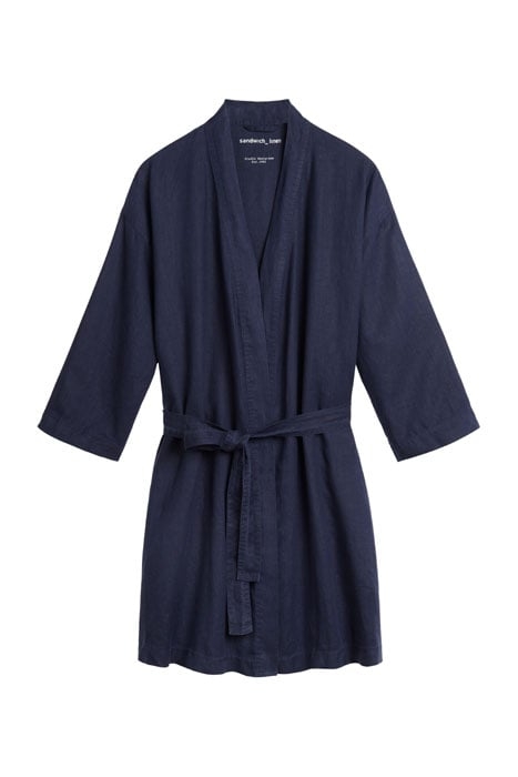 ACCESSORIES BATHROBE NAVY 1
