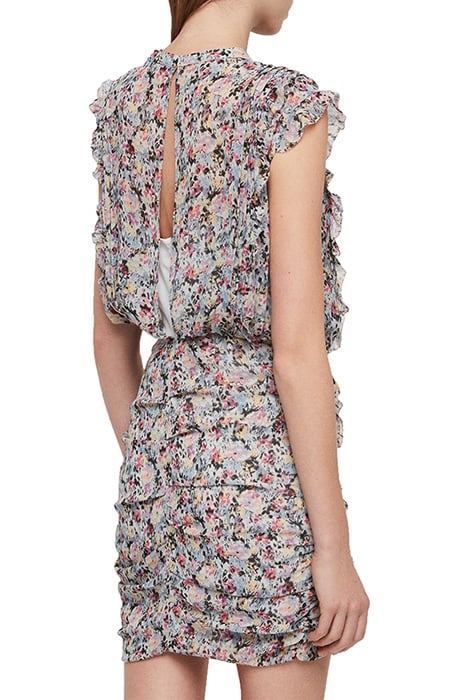 HALI SKETCH DRESS VIOLET 1