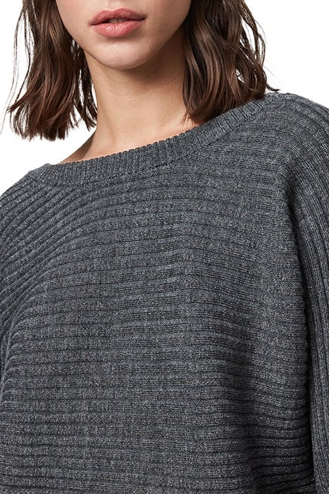 EVA METAL DRESS CHARCOAL GREY 5