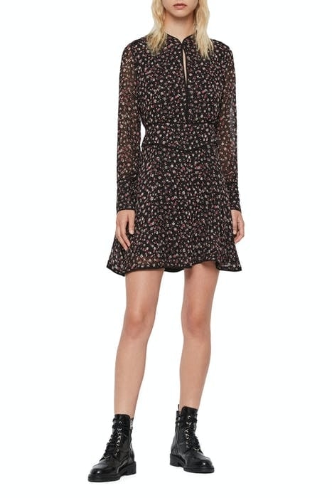 KAY DITZ DRESS BLACK 1