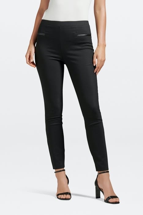 STEPHANIE PULL ON SKINNY PANT BLACK 1