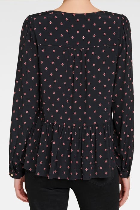 JODY SMOCK BLOUSE MAJORELLE DITSY 2