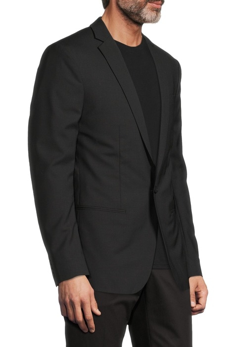 M. CHRISTIAN COOL WOOL JACKET BLACK 3