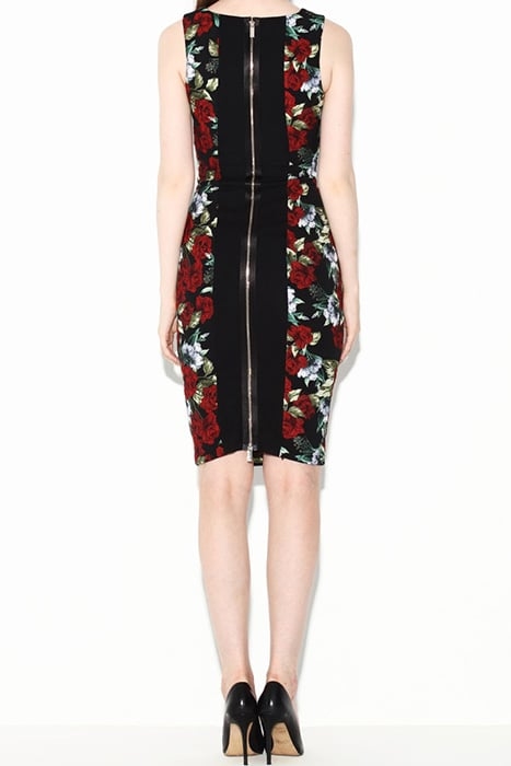 SUE ROSE DRESS JQ ROSES BLACK 5