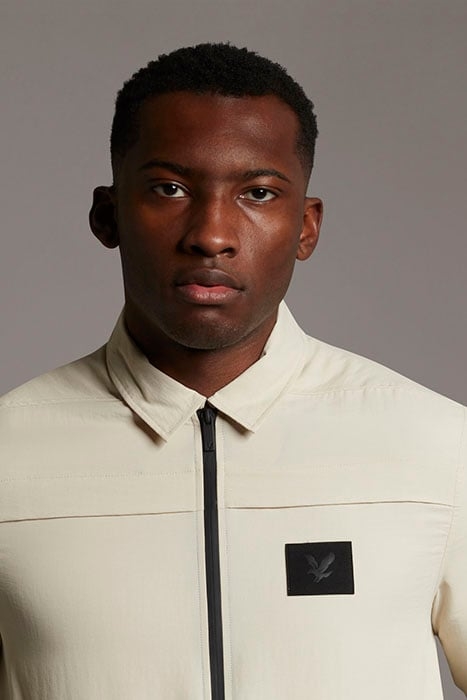 BLACK EAGLE YOKE DETAIL OVERSHIRT BLEACHED SAND 4