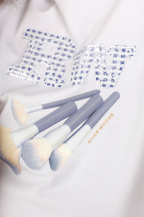 DOUBLE SLEEVE CREWNECK T-S SS WHITE 4