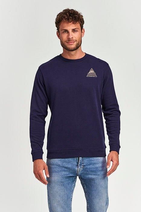 MEN SWEATER TRIANGLE DARK NAVY 2