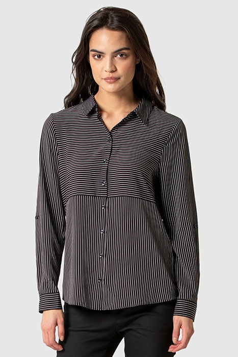 TEGAN MIXED STRIPE SHIRT STRIPE 2