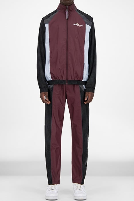 BURGUNDY REFLECTIVE GASAH JACKET 1