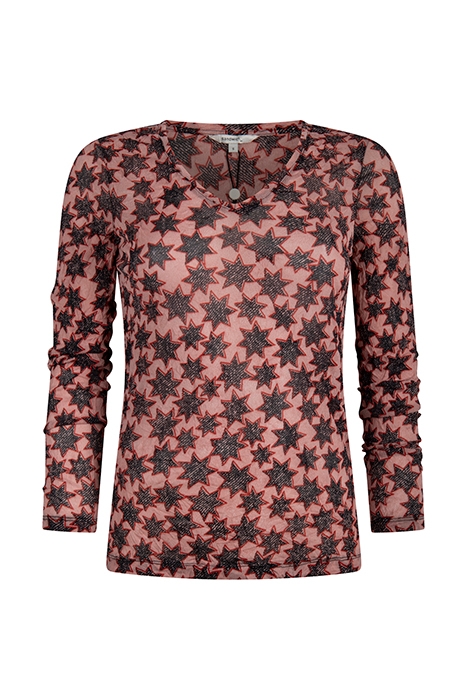 T-SHIRT LONG SLEEVES SEPIA ROSE 1