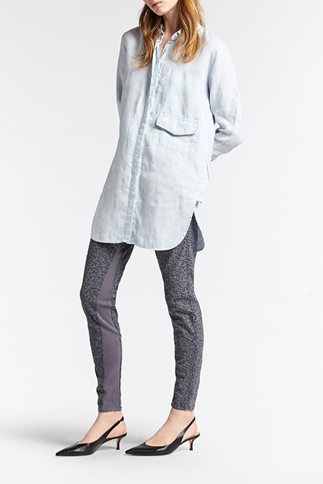 TROUSERS CASUAL LONG BLUE GREY 1