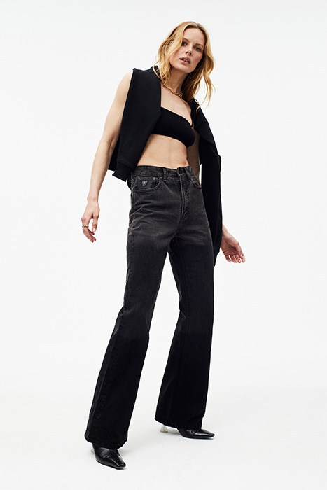 NINETTE-V BLACK TIE DYE BLACK 1